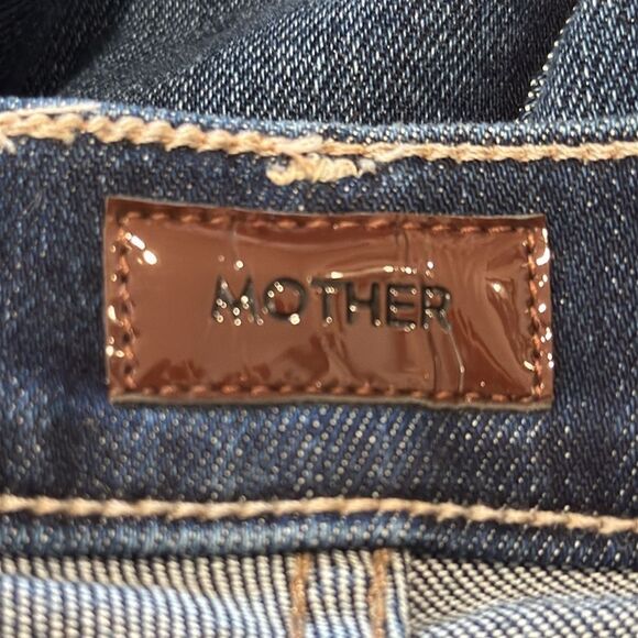 New MOTHER The Insider Ankle Jeans Mind Games Size 26 - Picture 13 of 16